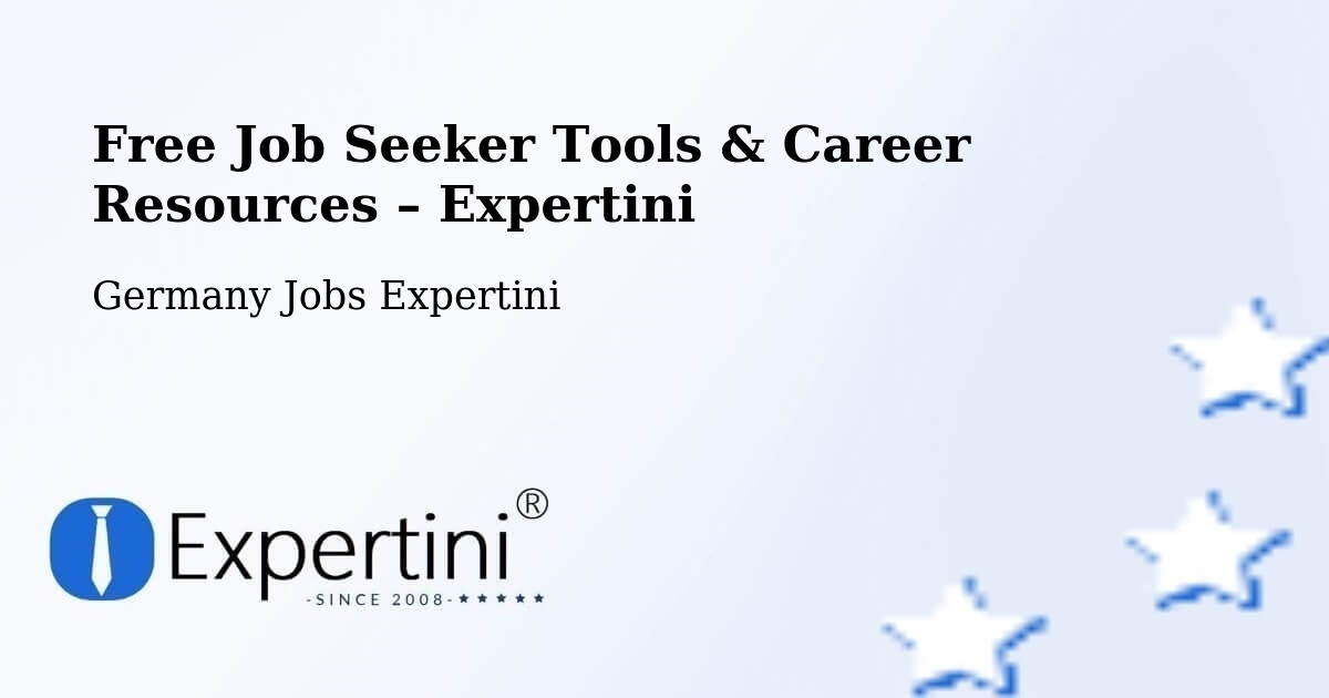 Free Job Seeker Tools & Career Resources – Bad Iburg - Bad Iburg, Germany Jobs Expertini
